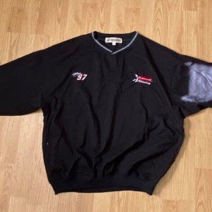 Vintage Akwa #97 Kurt Busch Rubbermaid Racing Team Pullover Medium Size Made USA